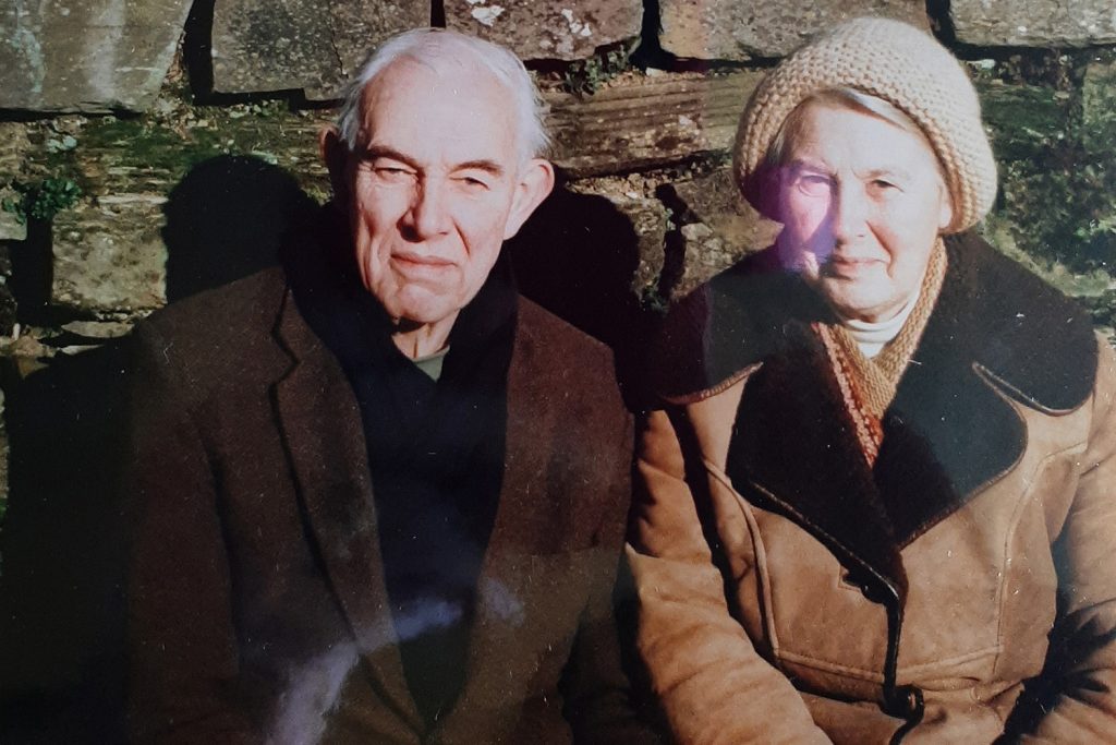 Tom and Sylvia Weatherhead at Trebah in 1996