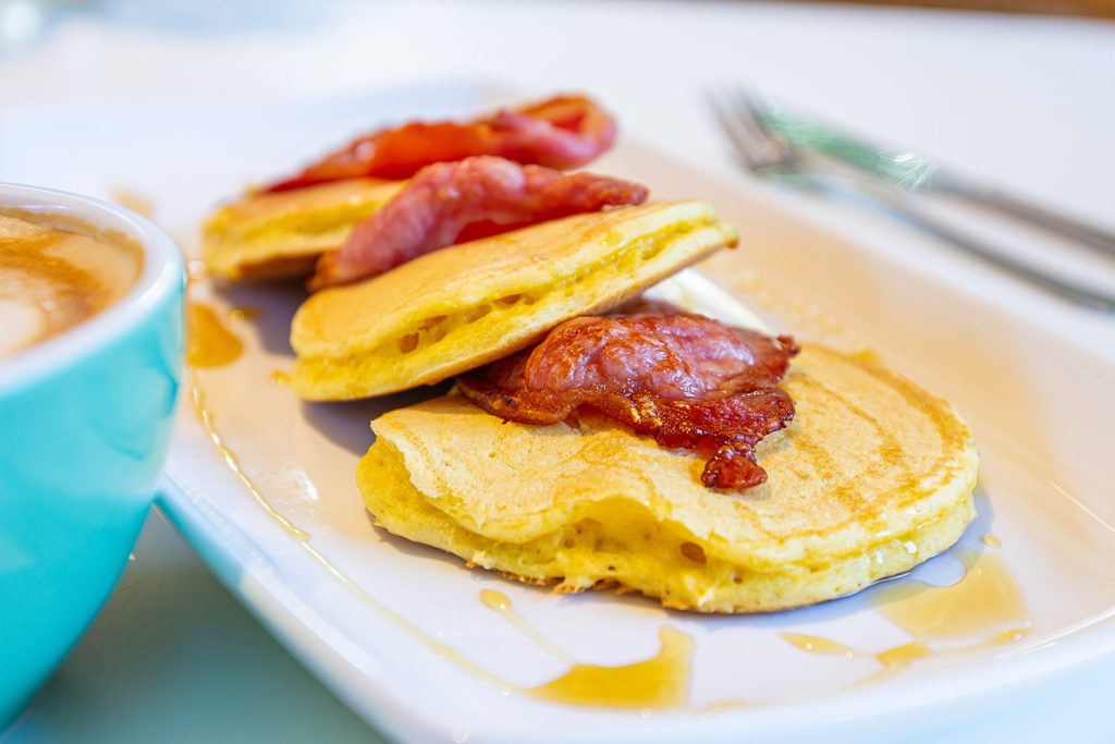 Bacon pancakes