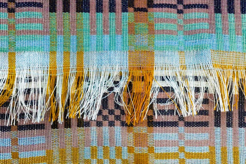 Textile artwork by Ellie Pyner