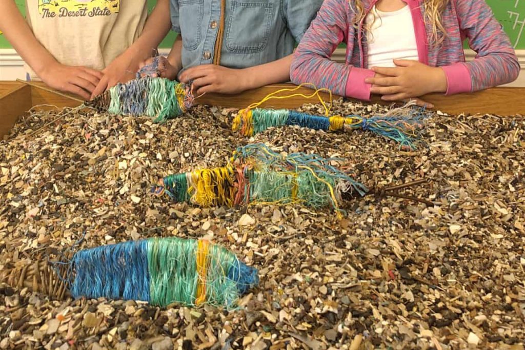 Woven fish