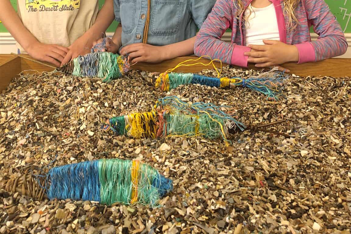 Woven fish